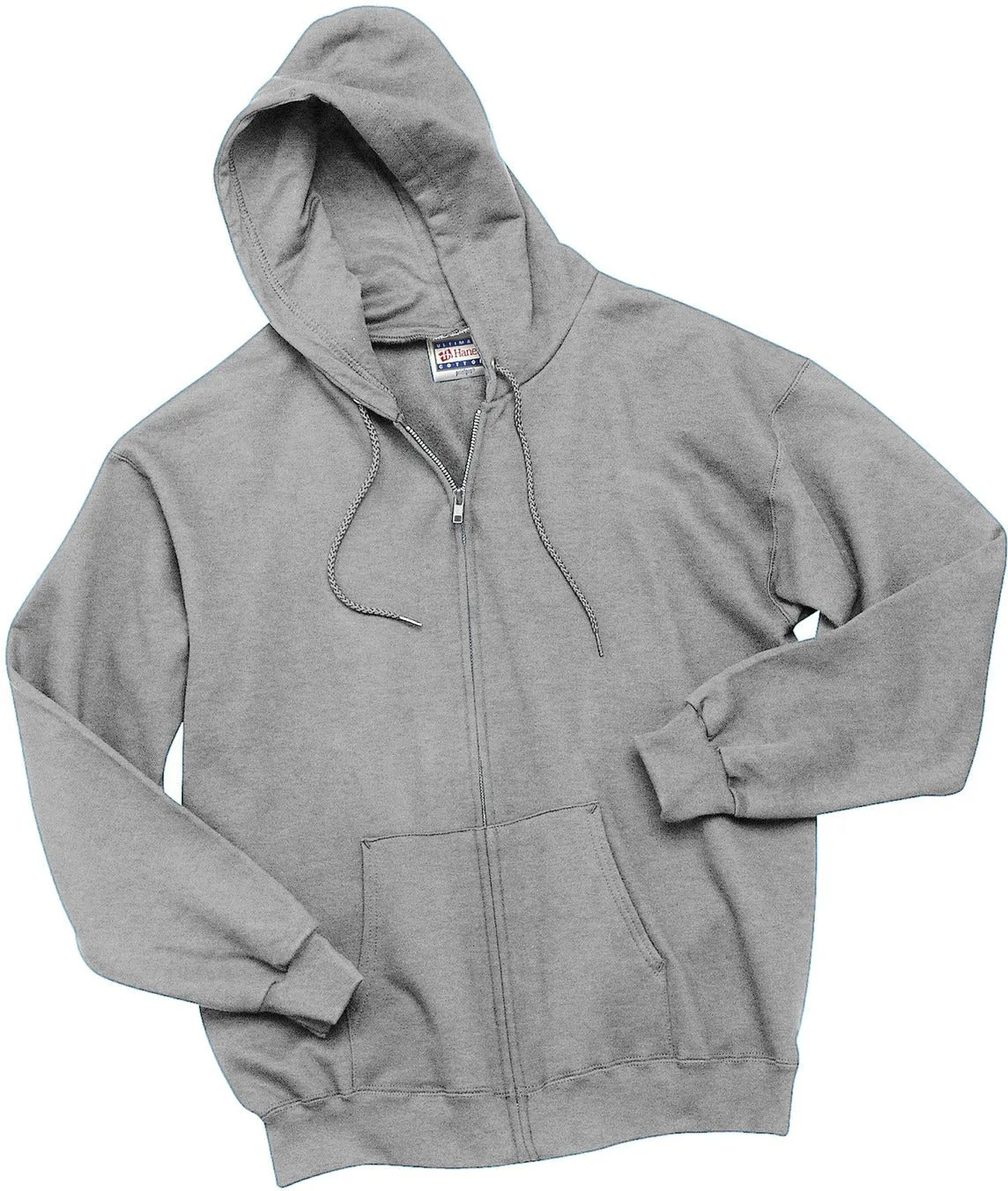 HanesUltimate CottonFull-Zip Hooded Sweatshirt