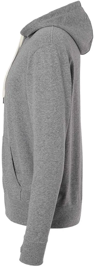 Independent Trading Co. Heathered French Terry Full-Zip Hooded Sweatshirt