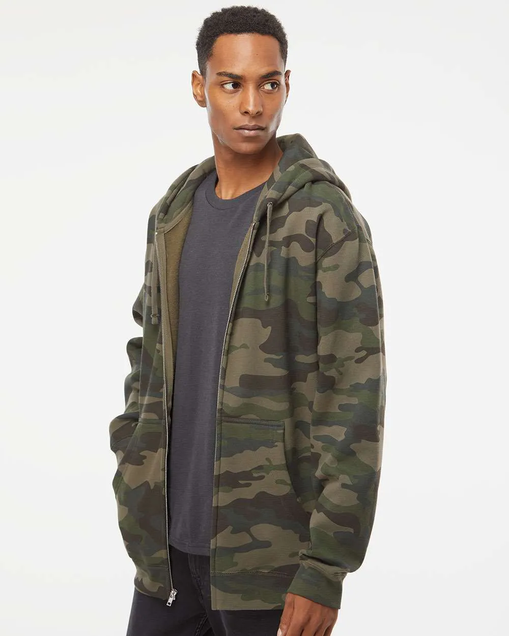 Independent Trading Co. Heavyweight Full-Zip Hooded Sweatshirt