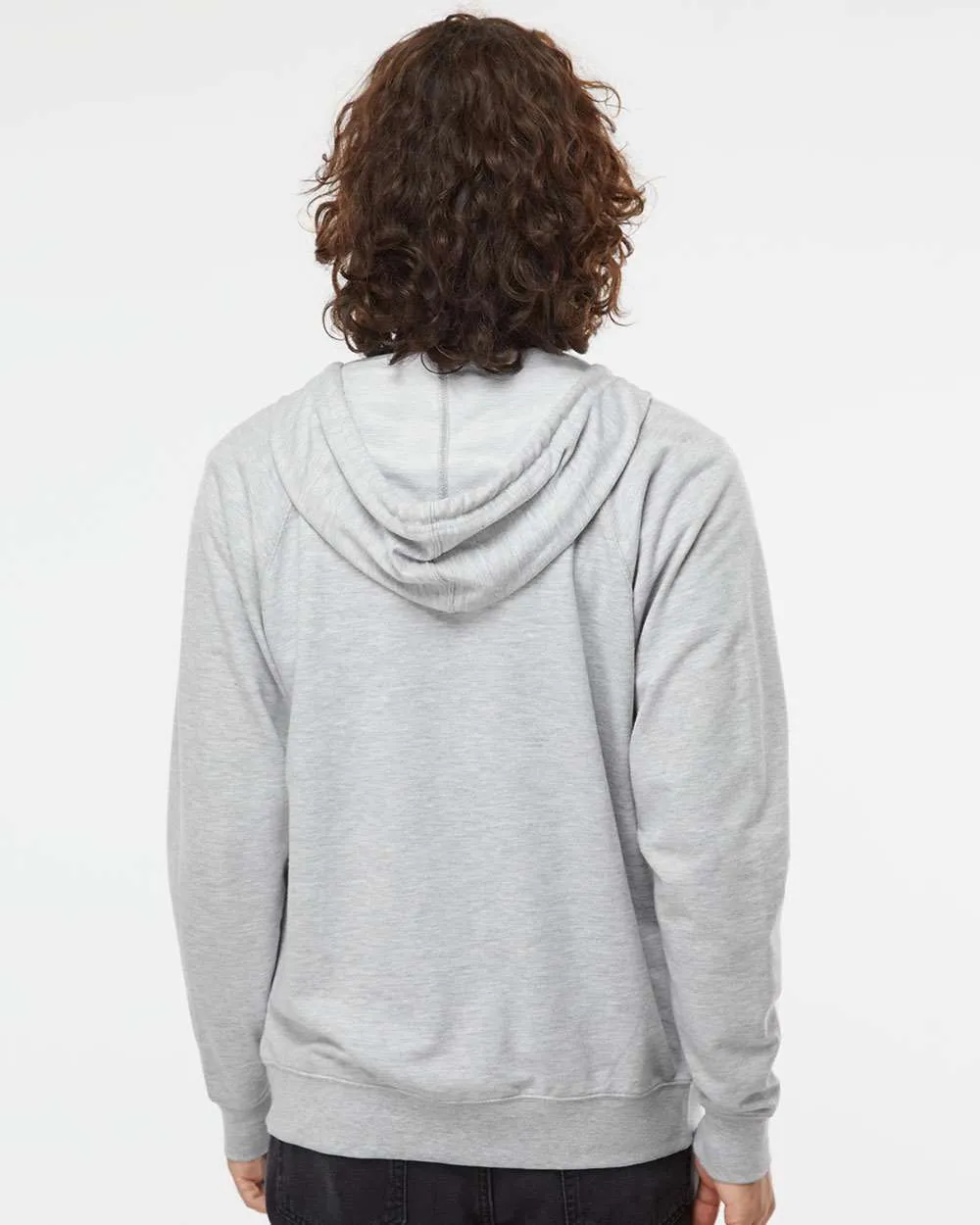 Independent Trading Co. Icon Lightweight Loopback Terry Zip Hood