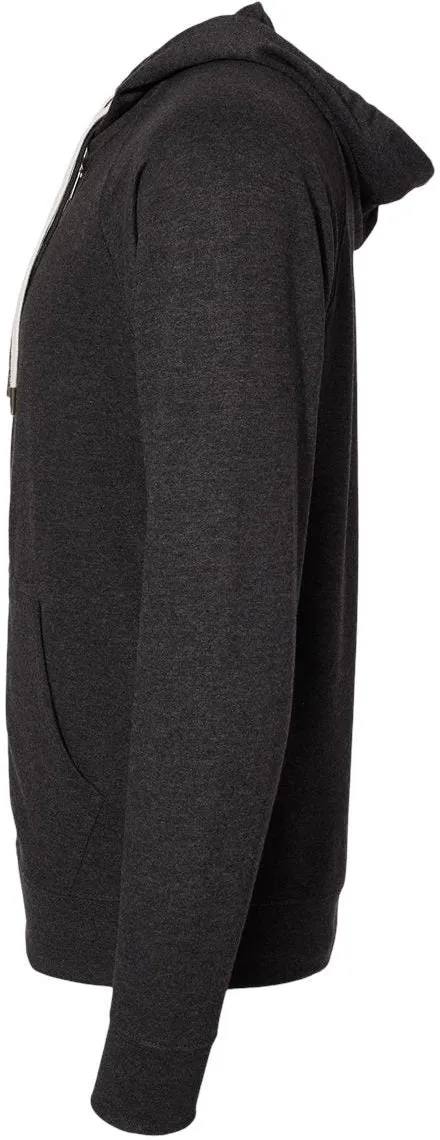 Independent Trading Co. Icon Lightweight Loopback Terry Zip Hood
