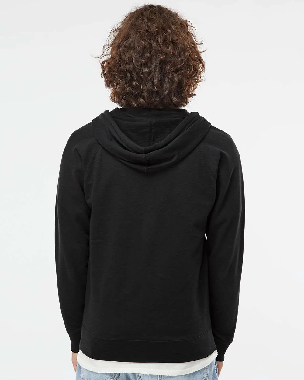 Independent Trading Co. Icon Lightweight Loopback Terry Zip Hood