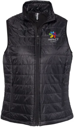 Independent Trading Co. Ladies Puffer Vest