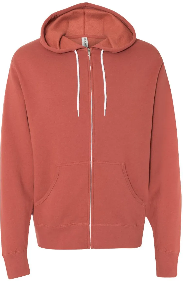 Independent Trading Co. Lightweight Full-Zip Hooded Sweatshirt