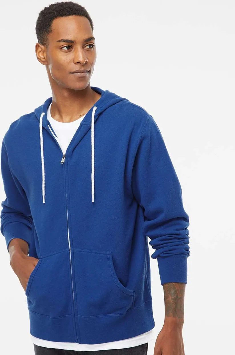 Independent Trading Co. Lightweight Full-Zip Hooded Sweatshirt