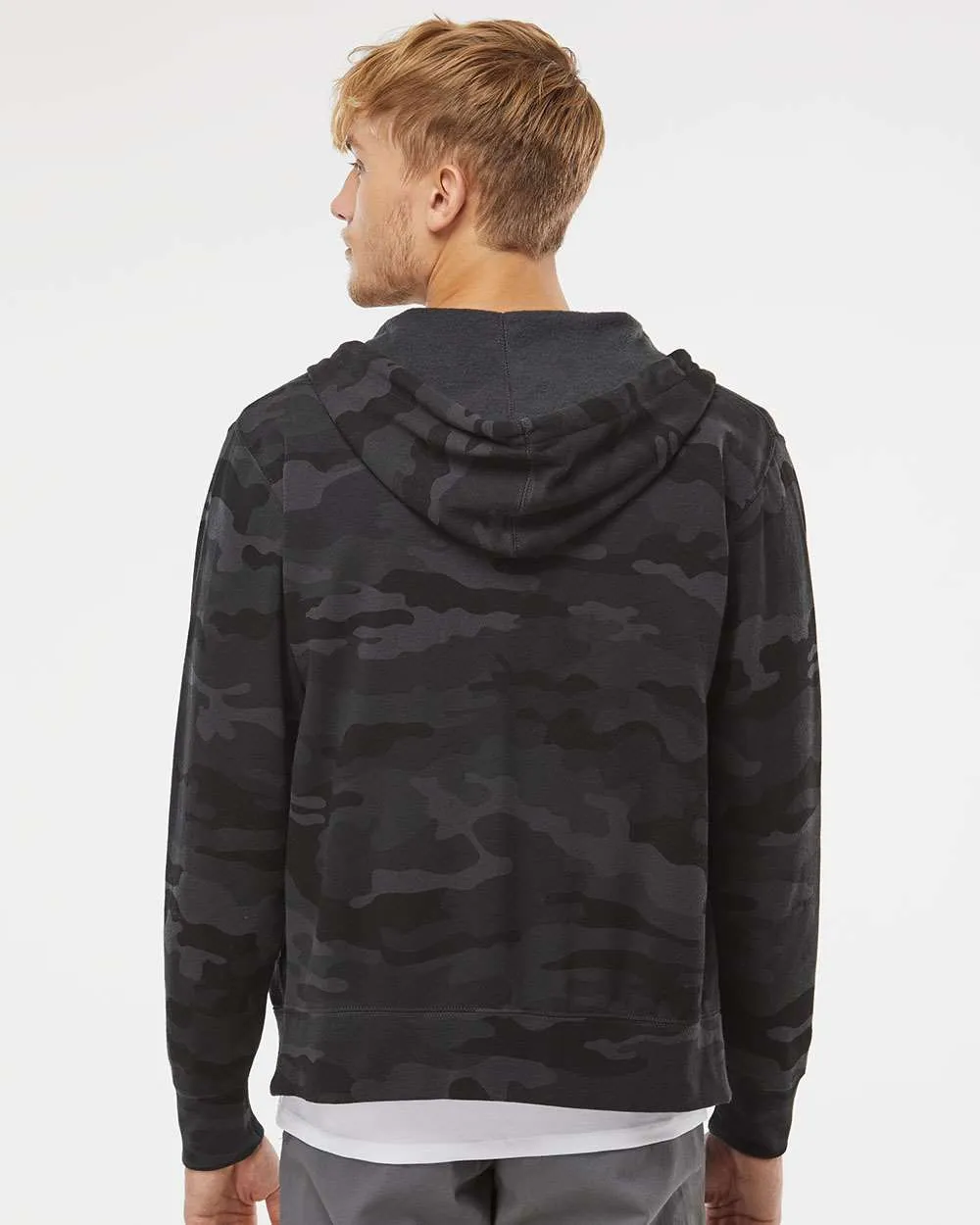 Independent Trading Co. Lightweight Full-Zip Hooded Sweatshirt