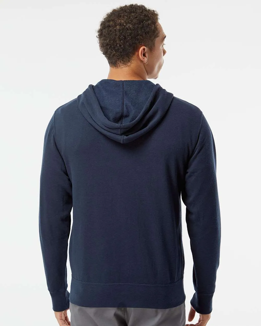 Independent Trading Co. Lightweight Full-Zip Hooded Sweatshirt