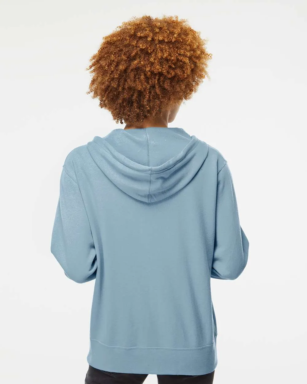 Independent Trading Co. Lightweight Full-Zip Hooded Sweatshirt