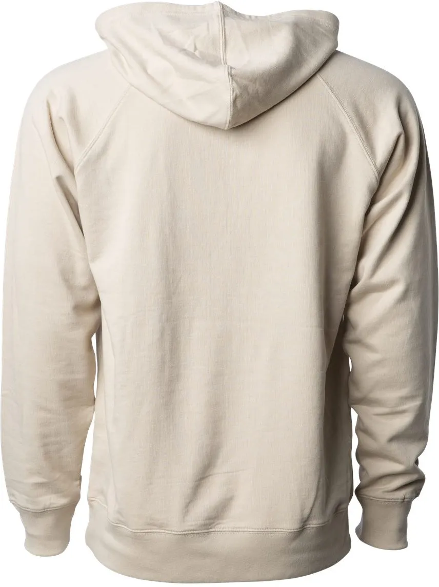 Independent Trading Co. Lightweight Loopback Terry Hooded Pullover