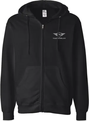 Independent Trading Co. Midweight Full-Zip Hooded Sweatshirt