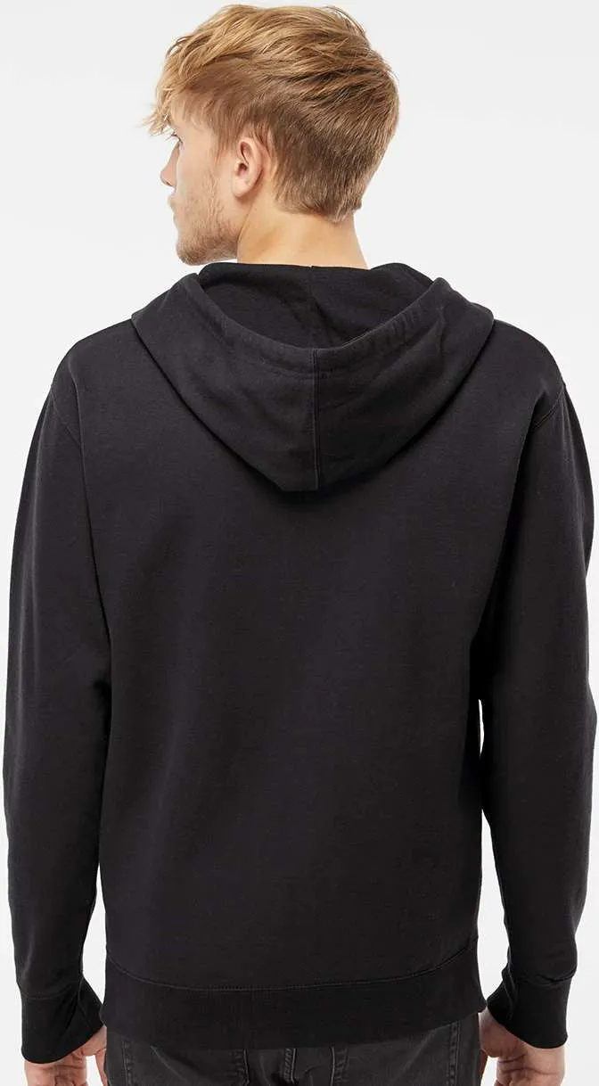Independent Trading Co. Midweight Full-Zip Hooded Sweatshirt