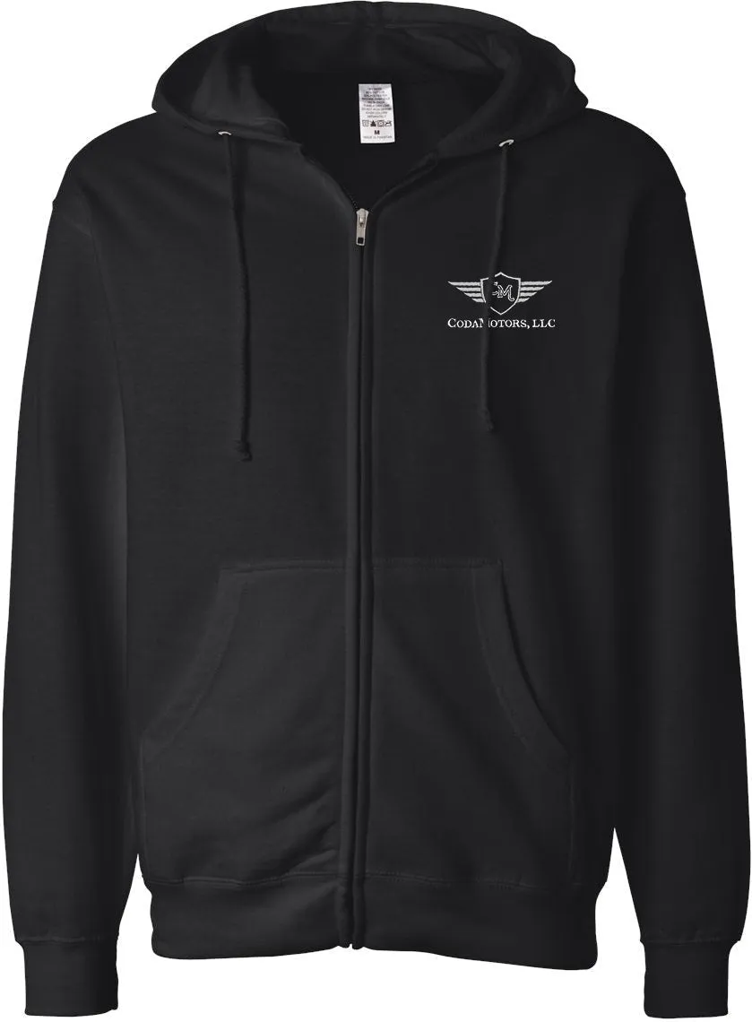 Independent Trading Co. Midweight Full-Zip Hooded Sweatshirt