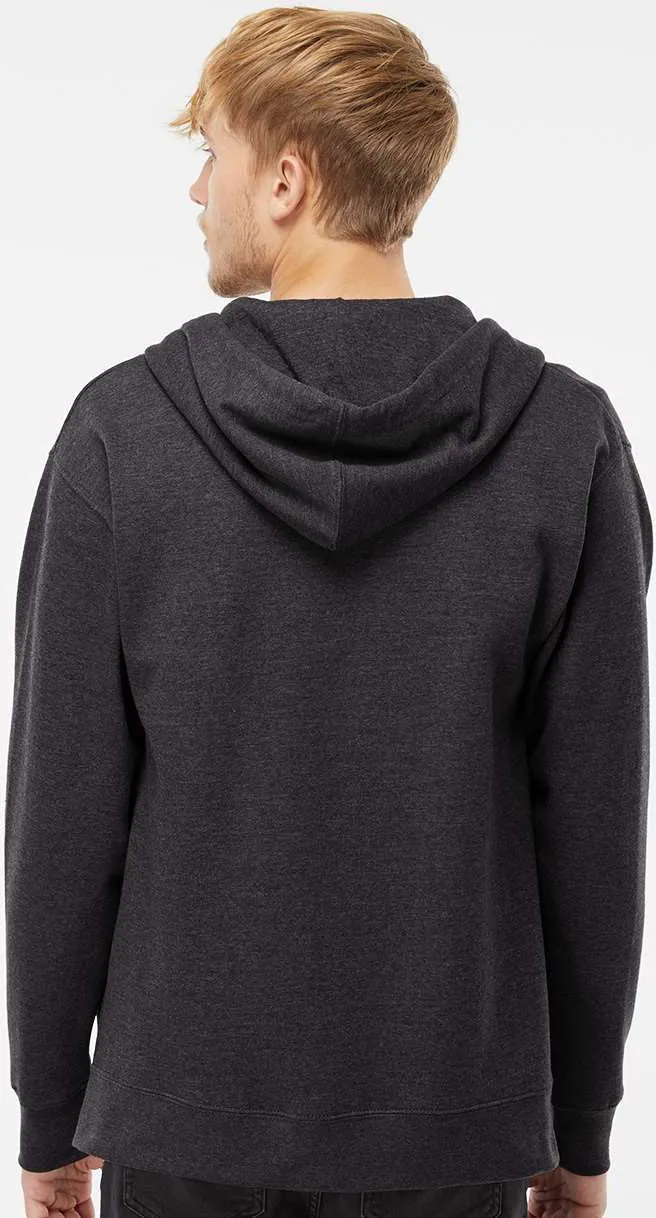 Independent Trading Co. Midweight Full-Zip Hooded Sweatshirt