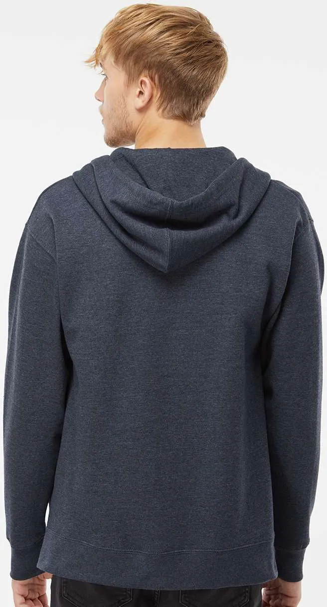 Independent Trading Co. Midweight Full-Zip Hooded Sweatshirt