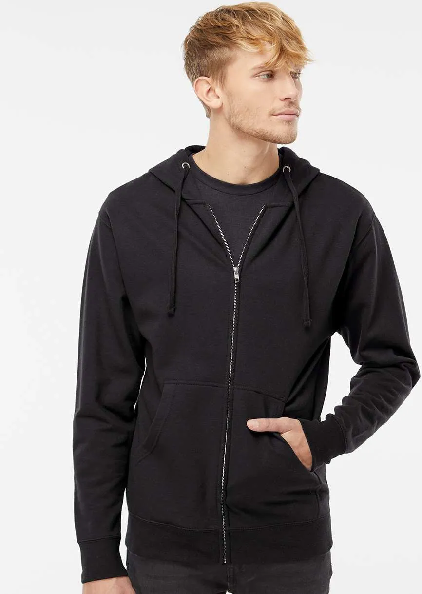 Independent Trading Co. Midweight Full-Zip Hooded Sweatshirt