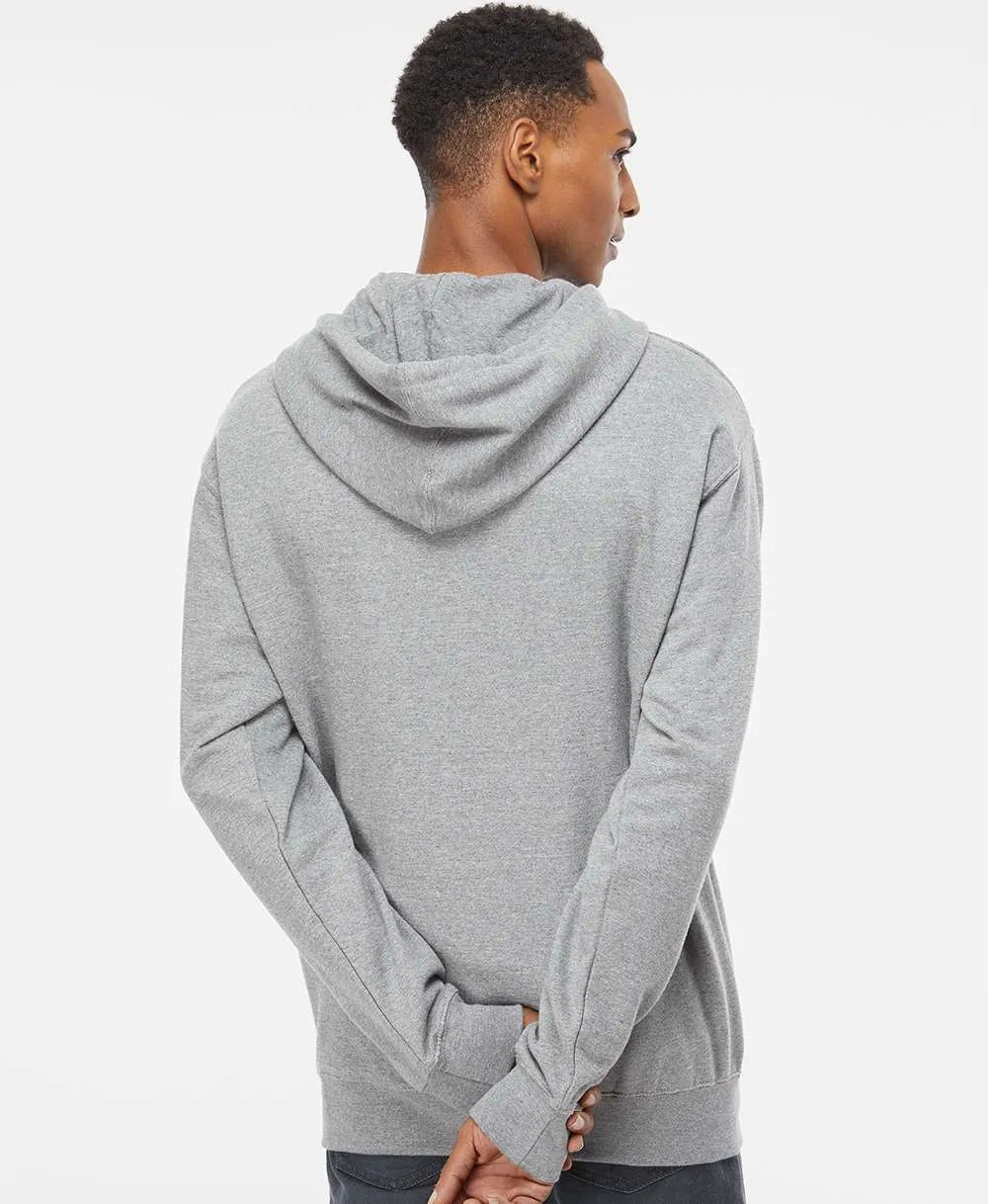 Independent Trading Co. Midweight Full-Zip Hooded Sweatshirt