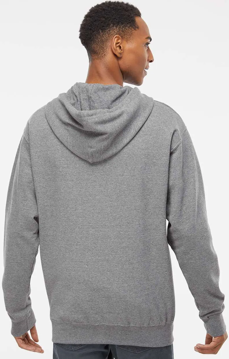 Independent Trading Co. Midweight Full-Zip Hooded Sweatshirt