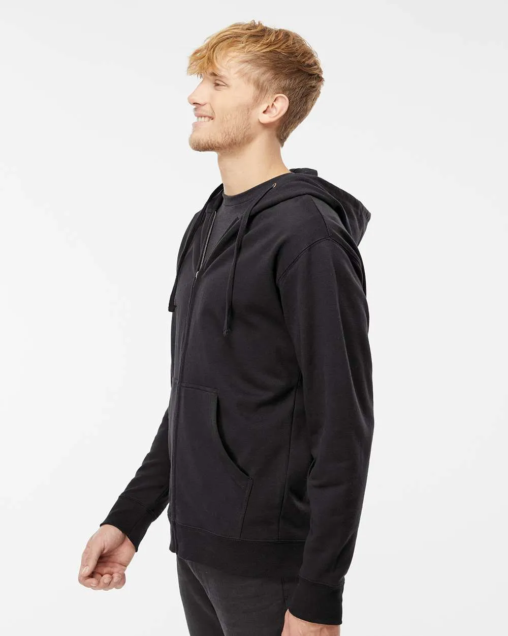 Independent Trading Co. Midweight Full-Zip Hooded Sweatshirt
