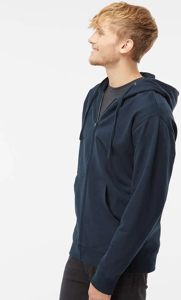 Independent Trading Co. Midweight Full-Zip Hooded Sweatshirt