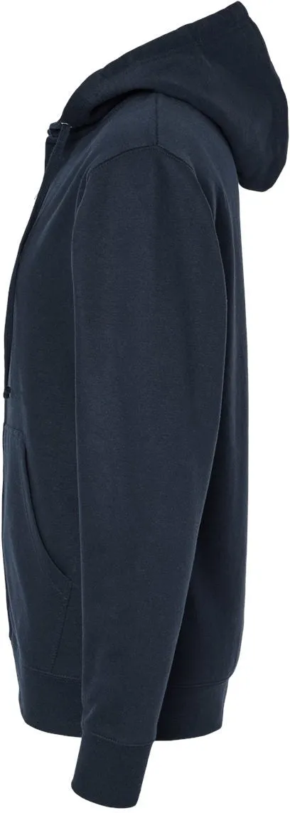 Independent Trading Co. Midweight Full-Zip Hooded Sweatshirt
