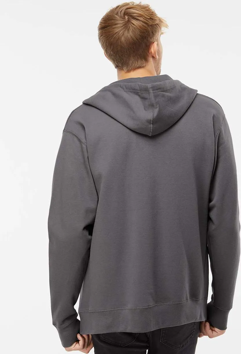 Independent Trading Co. Midweight Full-Zip Hooded Sweatshirt