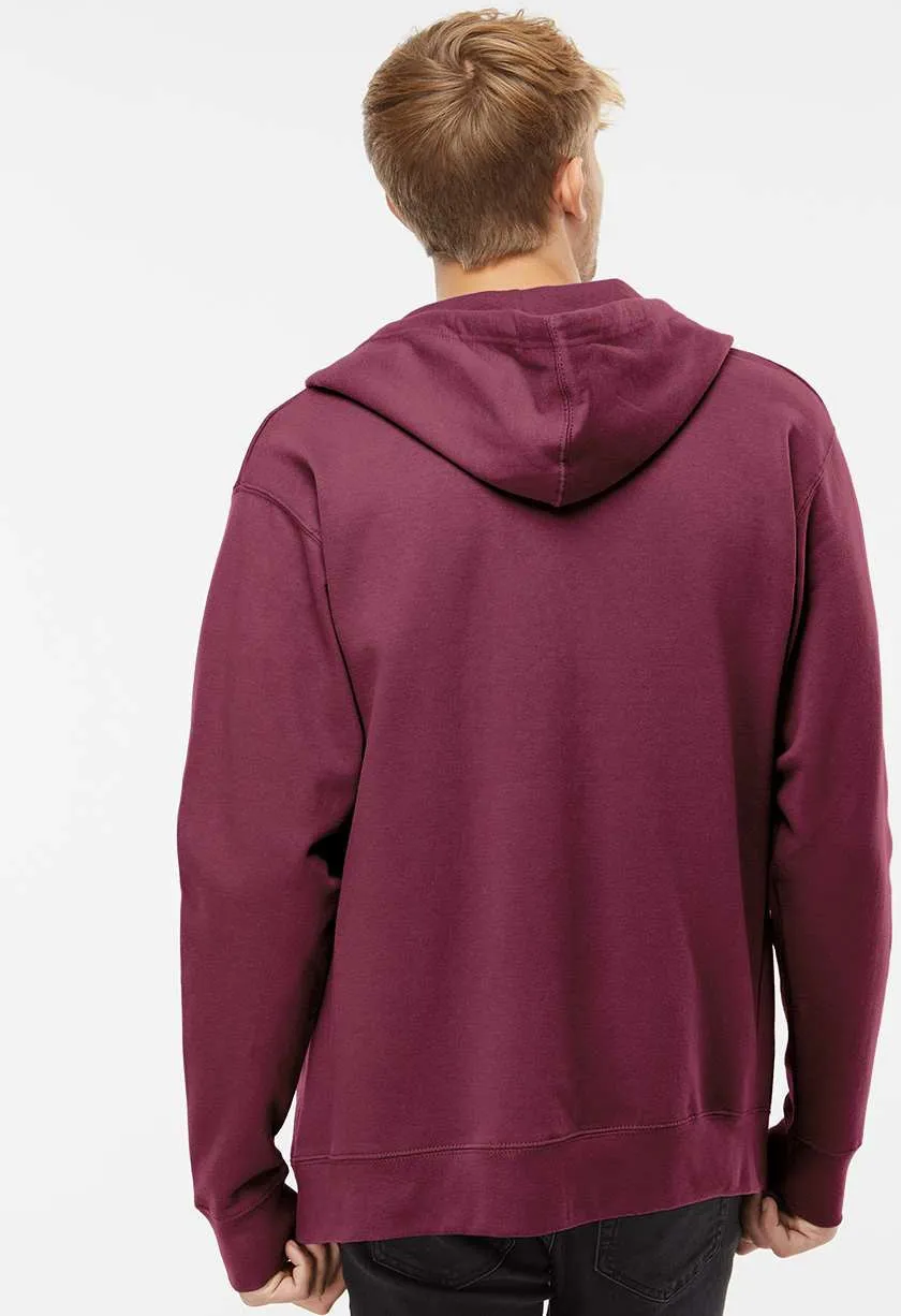 Independent Trading Co. Midweight Full-Zip Hooded Sweatshirt