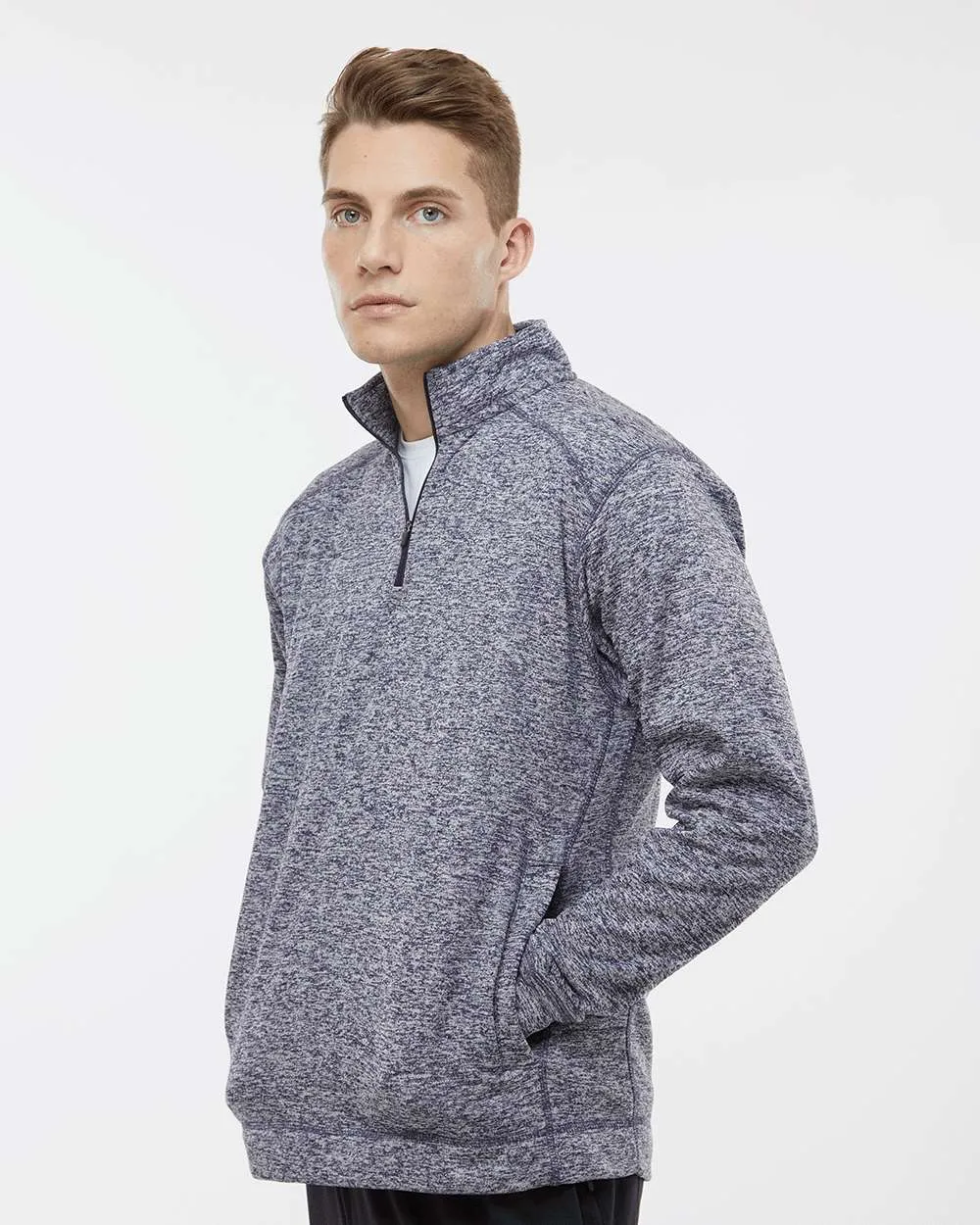J. America Cosmic Fleece Quarter-Zip Sweatshirt