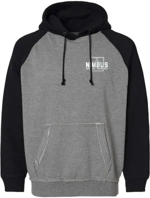 J America Vintage Heather Hooded Sweatshirt
