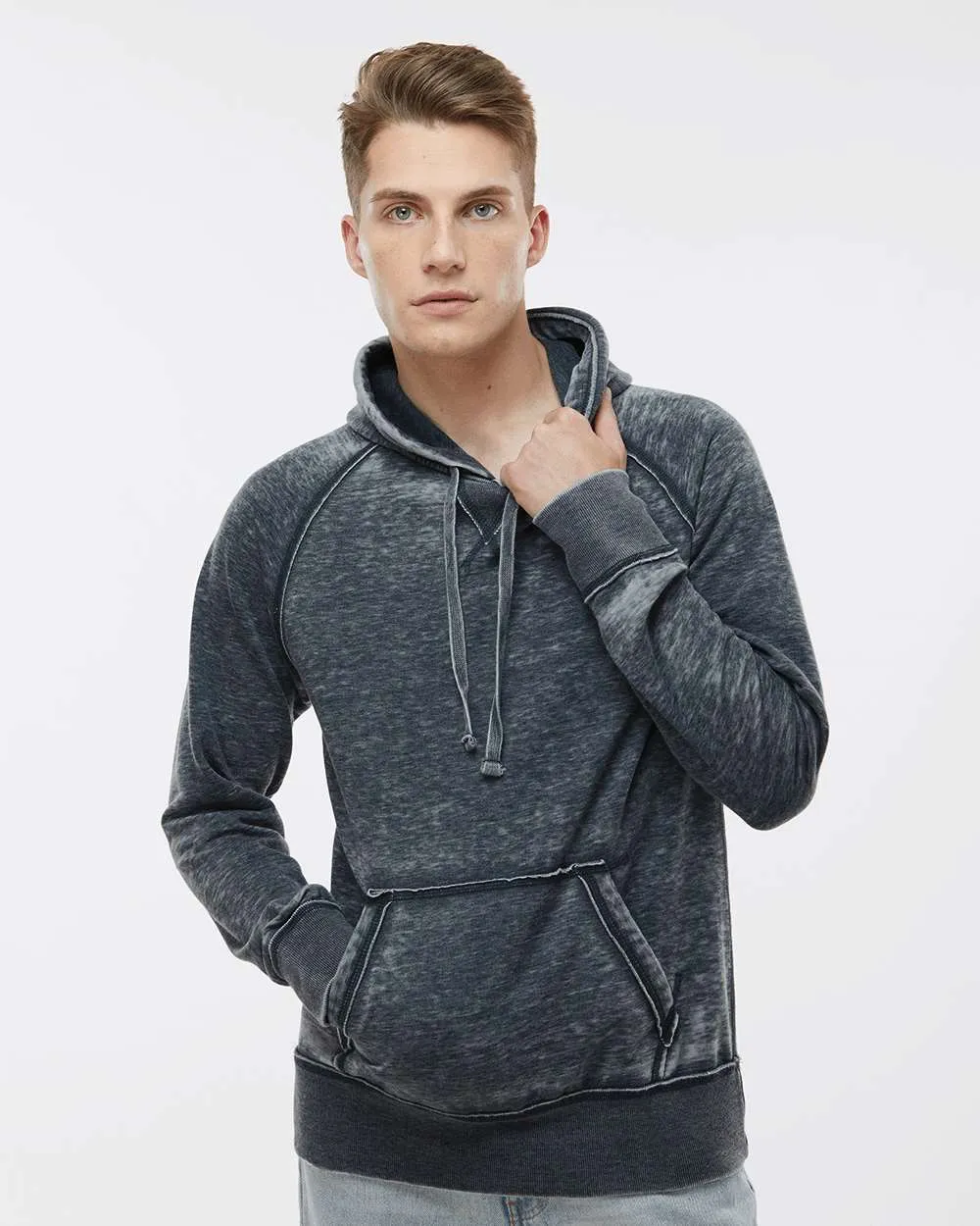 J America Vintage Zen Fleece Hooded Sweatshirt