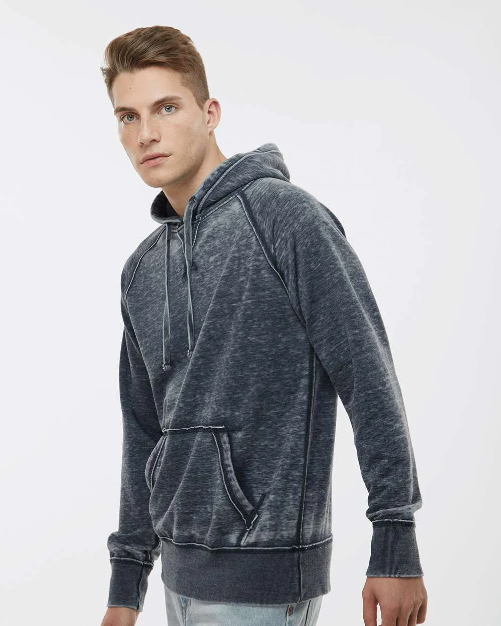 J America Vintage Zen Fleece Hooded Sweatshirt