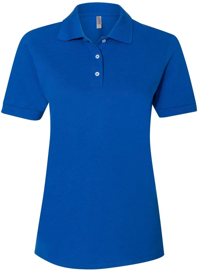 Jerzees Ladies 100% Ringspun Cotton Piqu Polo