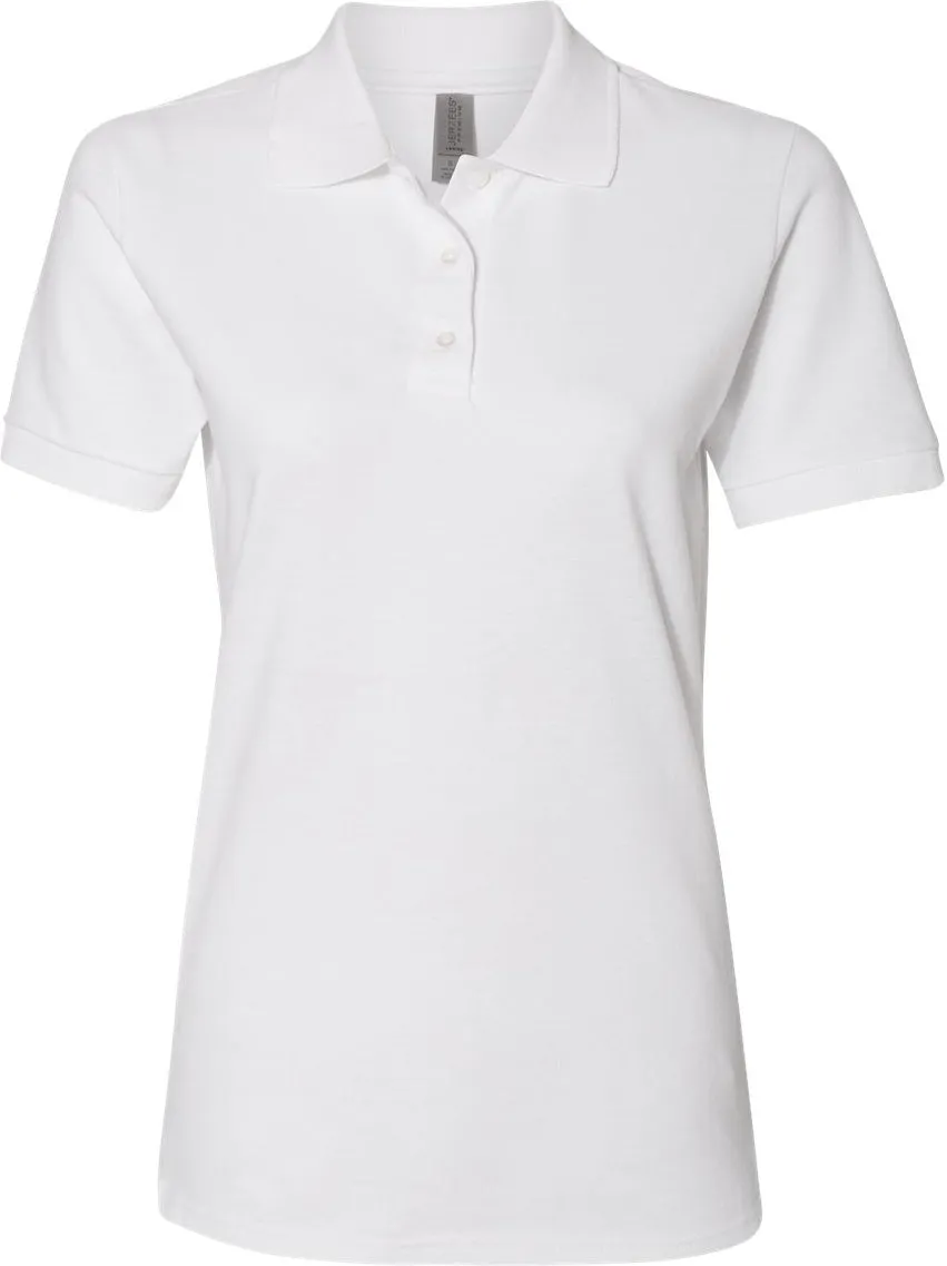 Jerzees Ladies 100% Ringspun Cotton Piqu Polo