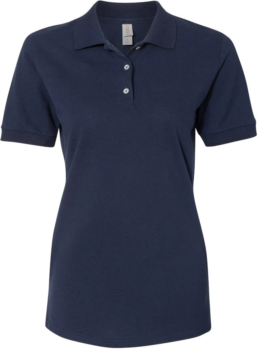 Jerzees Ladies 100% Ringspun Cotton Piqu Polo