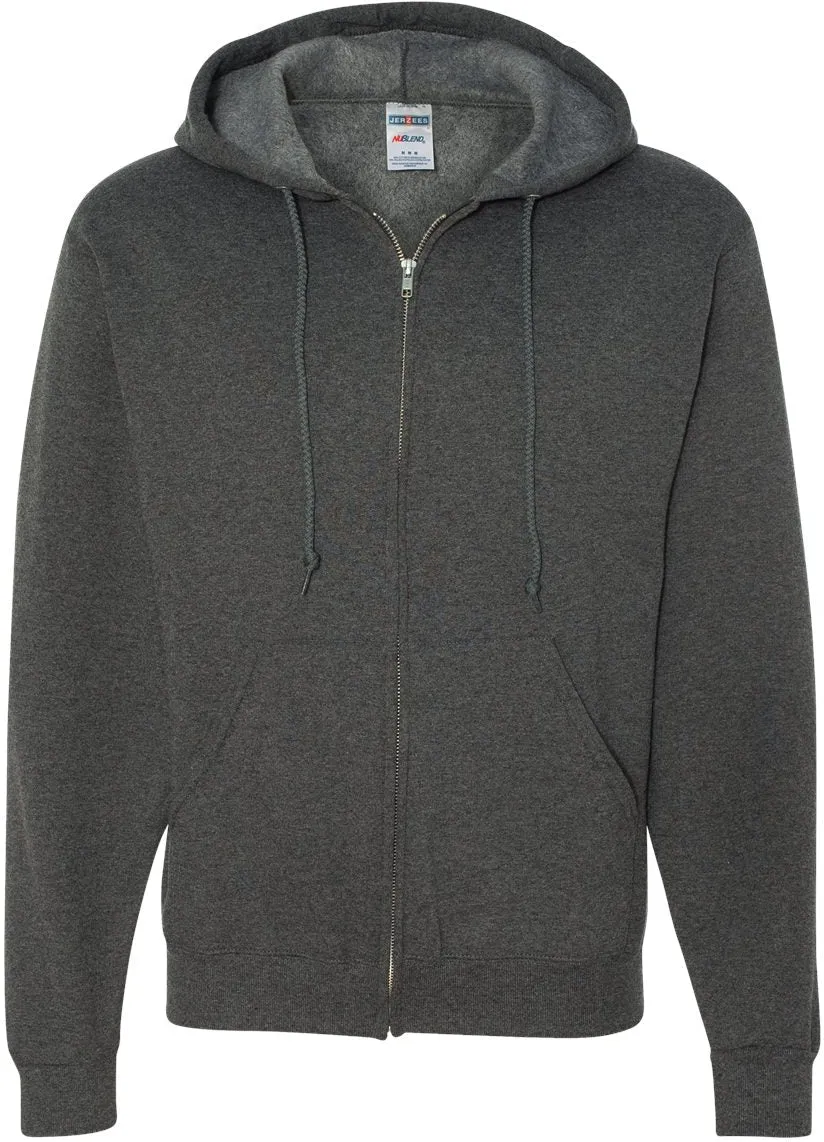 Jerzees NuBlend Full-Zip Hooded Sweatshirt