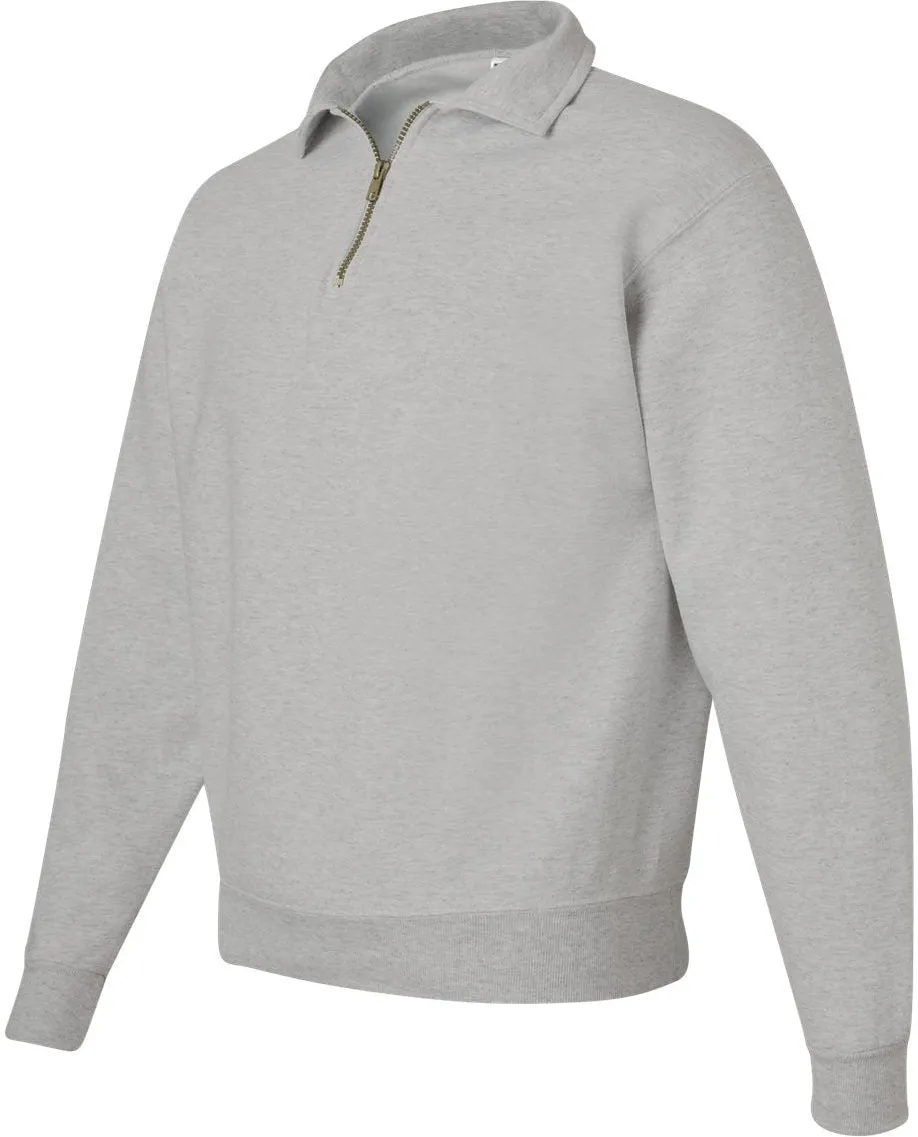 Jerzees Super Sweats NuBlend Quarter-Zip Cadet Collar Sweatshirt