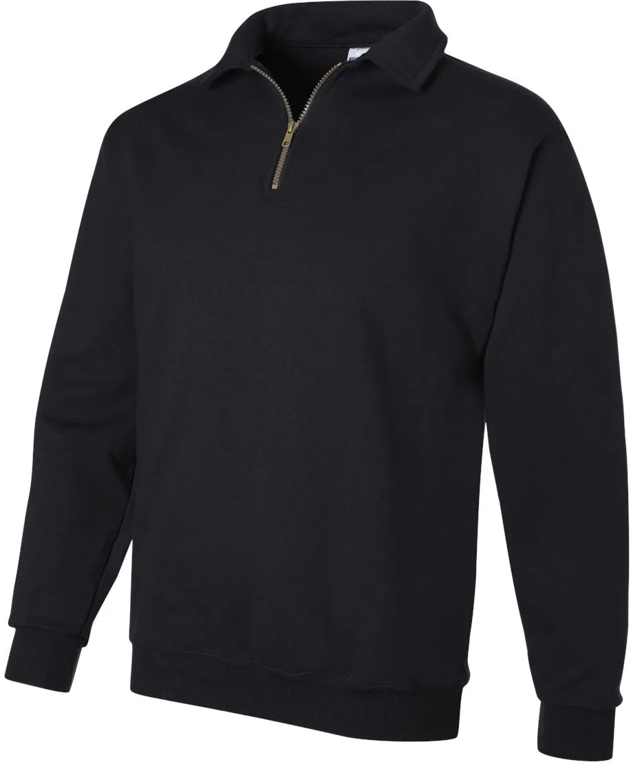 Jerzees Super Sweats NuBlend Quarter-Zip Cadet Collar Sweatshirt