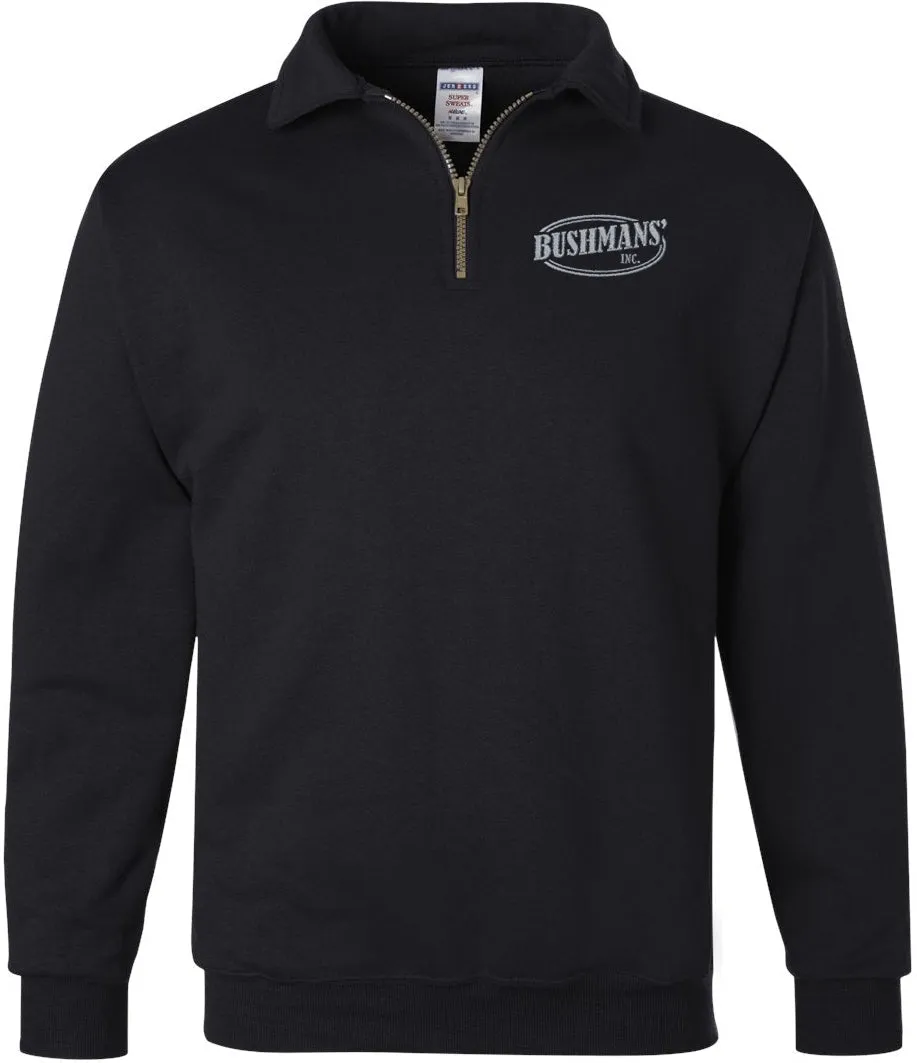Jerzees Super Sweats NuBlend Quarter-Zip Cadet Collar Sweatshirt