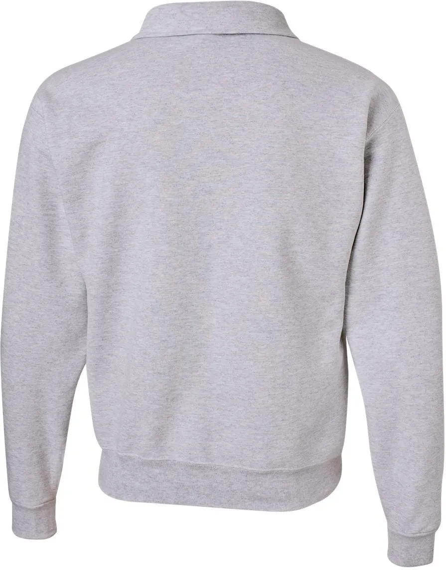 Jerzees Super Sweats NuBlend Quarter-Zip Cadet Collar Sweatshirt