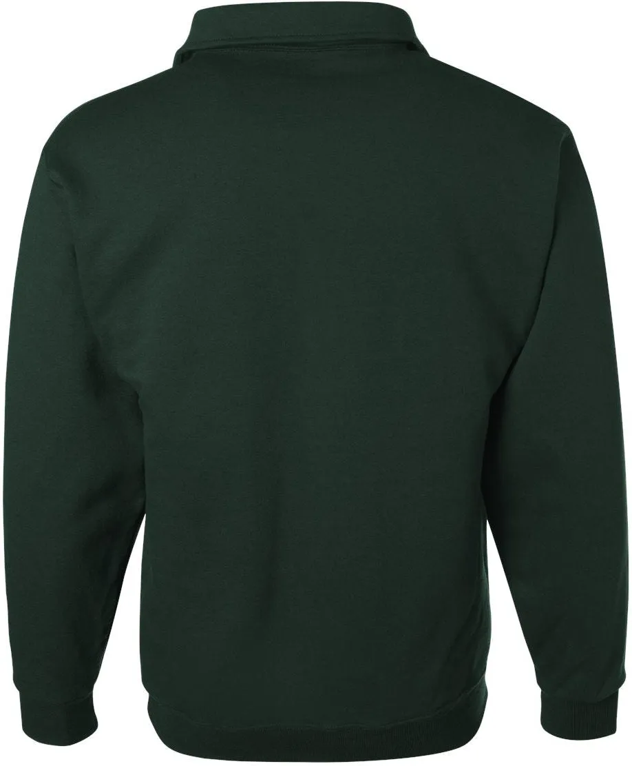 Jerzees Super Sweats NuBlend Quarter-Zip Cadet Collar Sweatshirt