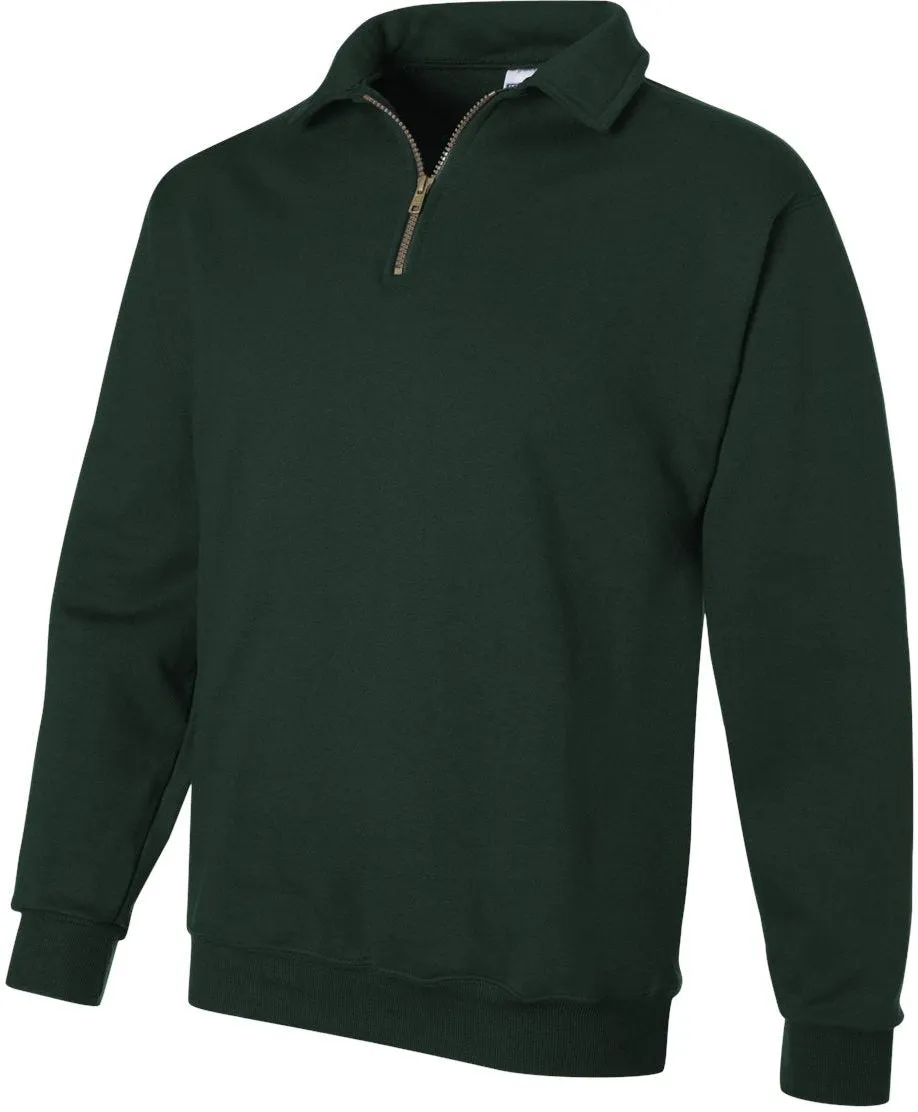 Jerzees Super Sweats NuBlend Quarter-Zip Cadet Collar Sweatshirt