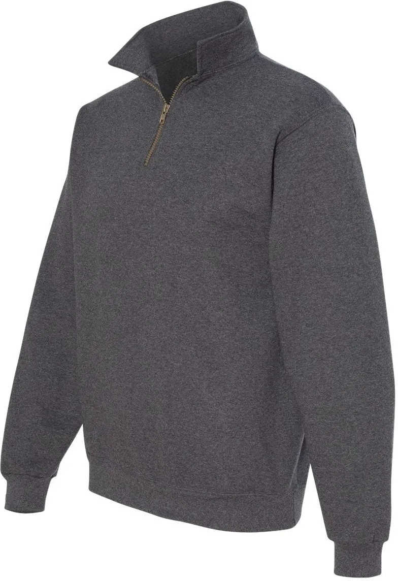 Jerzees Super Sweats NuBlend Quarter-Zip Cadet Collar Sweatshirt