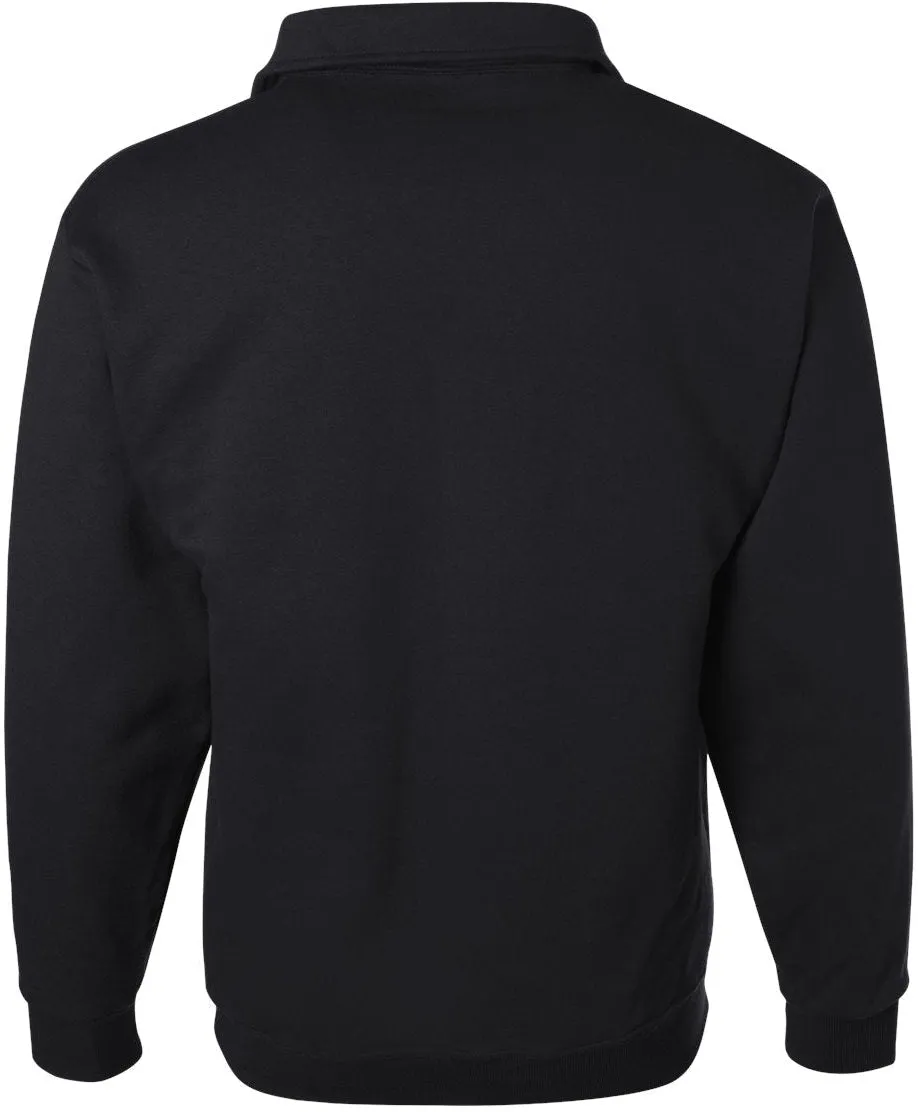 Jerzees Super Sweats NuBlend Quarter-Zip Cadet Collar Sweatshirt