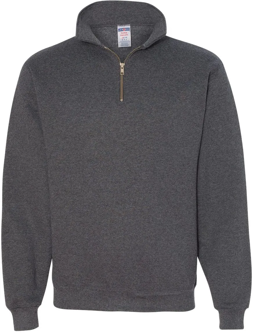 Jerzees Super Sweats NuBlend Quarter-Zip Cadet Collar Sweatshirt