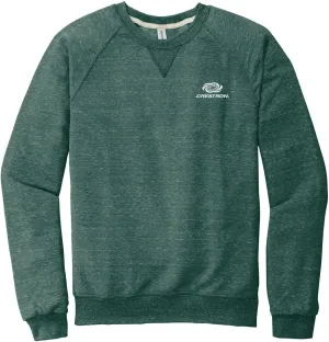 JerzeesSnow Heather French Terry Raglan Crew
