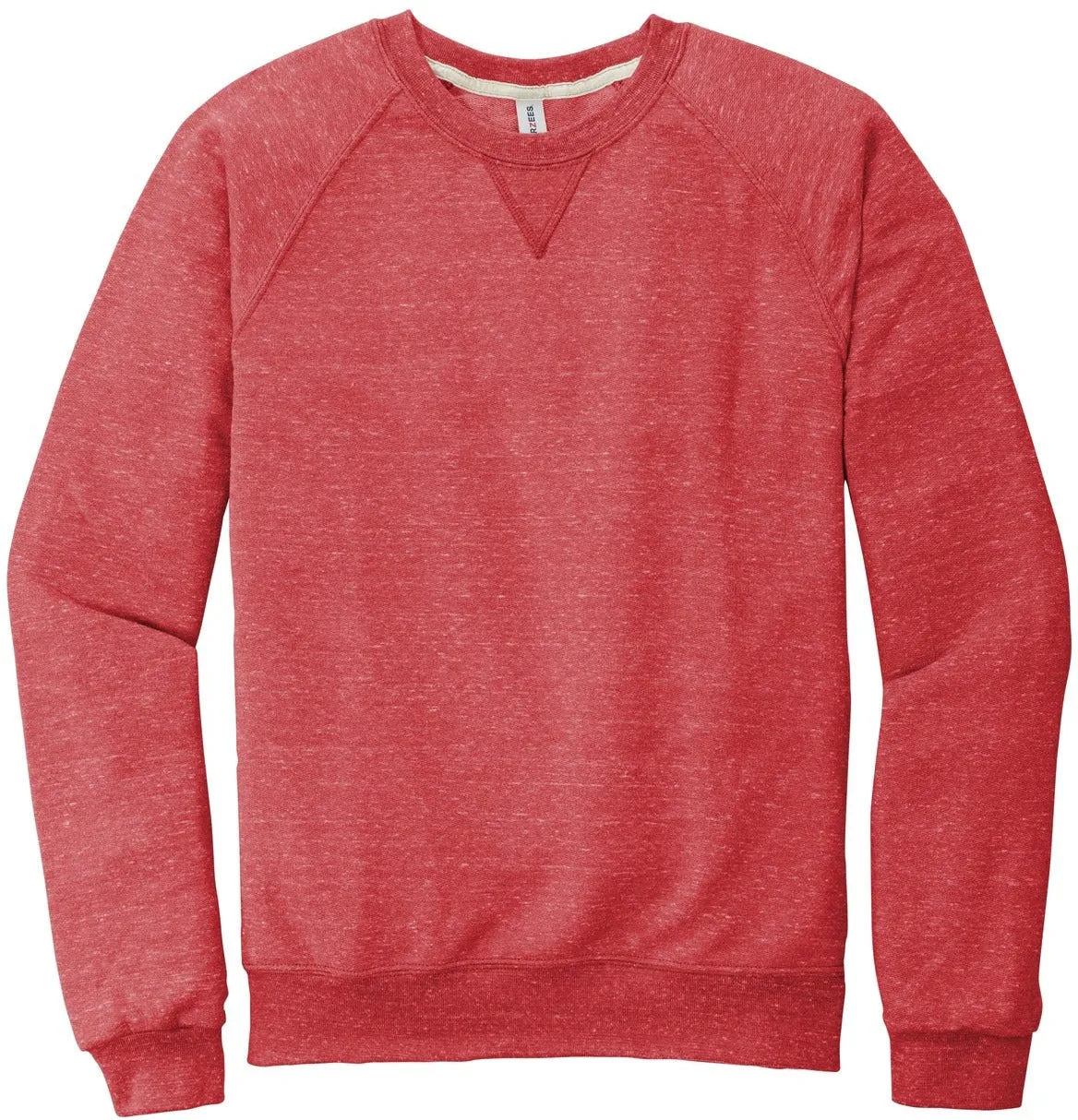 JerzeesSnow Heather French Terry Raglan Crew