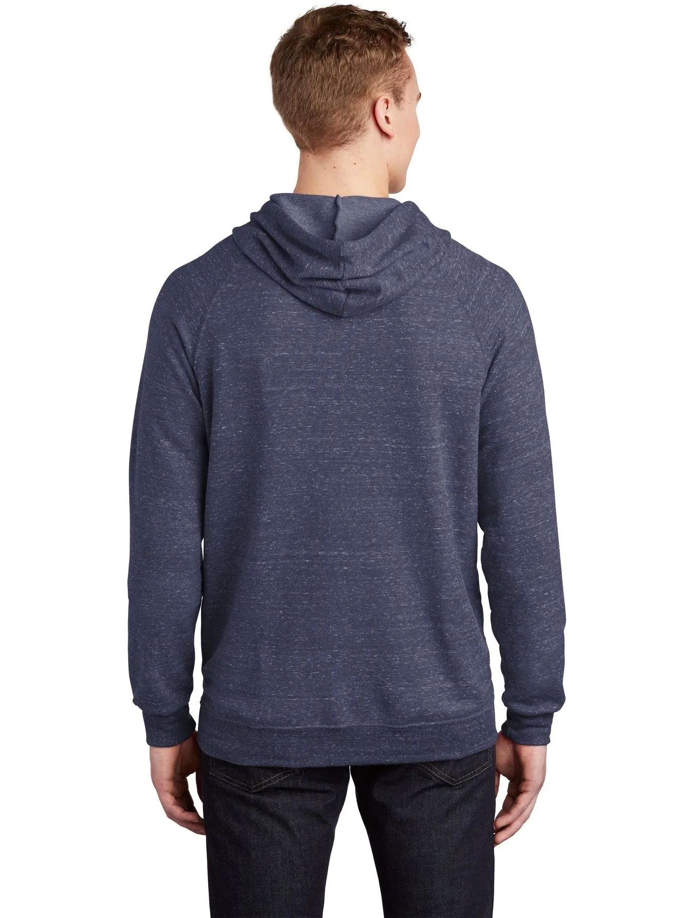 JerzeesSnow Heather French Terry Raglan Hoodie