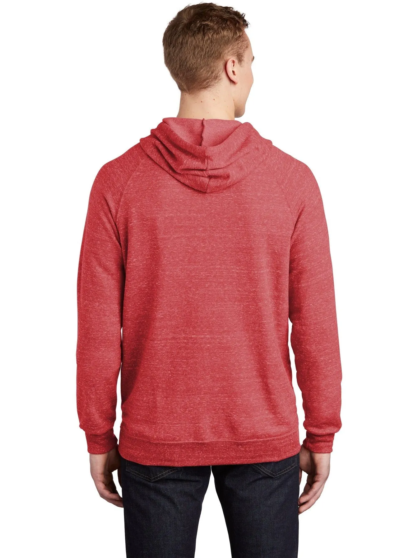 JerzeesSnow Heather French Terry Raglan Hoodie