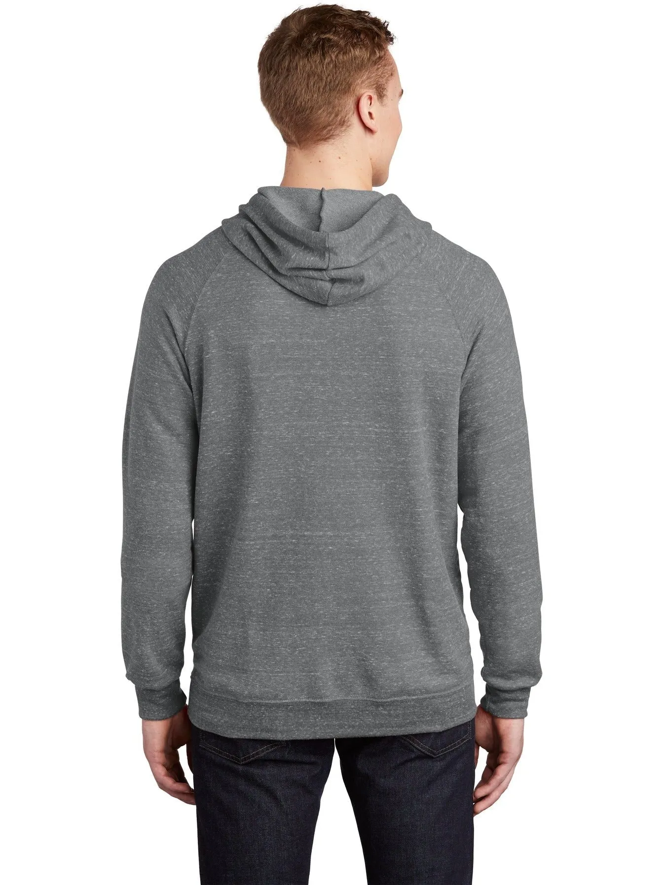 JerzeesSnow Heather French Terry Raglan Hoodie