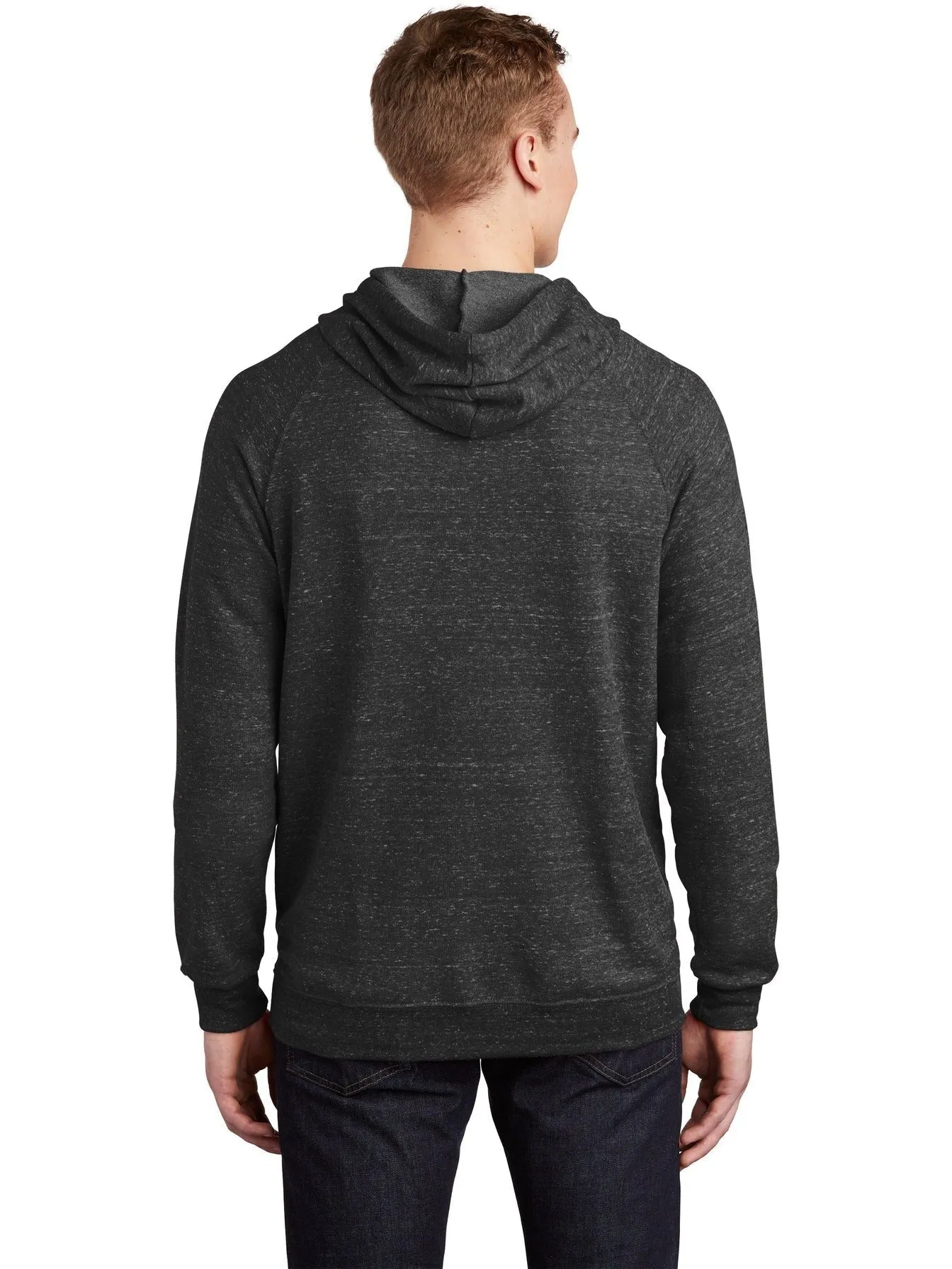 JerzeesSnow Heather French Terry Raglan Hoodie