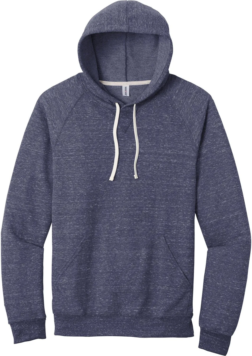 JerzeesSnow Heather French Terry Raglan Hoodie